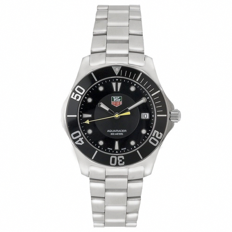 TAG Heuer Watches : WAB1110.BA0800 Quartz Date 300M Stainless Steel Men Watch