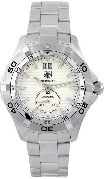 TAG Heuer Watches : WAF1015.BA0822 Swiss Quartz Grande Date Stainless Steel Men Watch