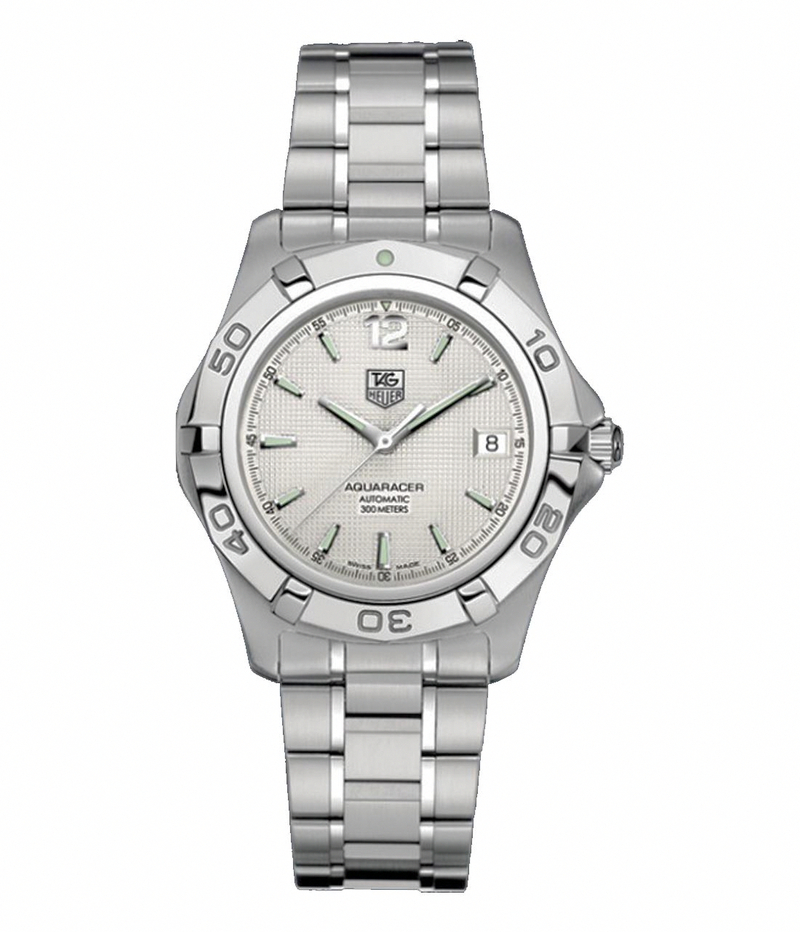 TAG Heuer Watches : WAF2111.BA0806 Automatic Silver Dial Date Stainless Steel Men Watch