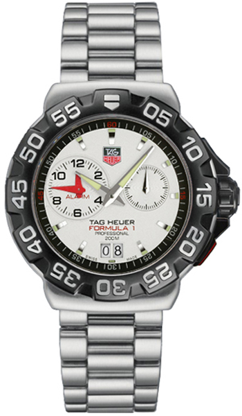 TAG Heuer Watches : WAH111B.BA0850 Quartz Alarm Date Stainless Steel Men Watch