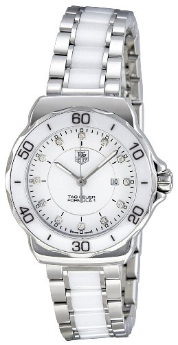 TAG Heuer Watches : WAH1315.BA0868 Quartz Diamond Dials Date 32mm Formula 1 Women Watch