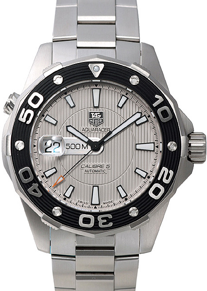 TAG Heuer Watches : WAJ2111.BA0870 Automatic 500M Date Stainless Steel Men Watch