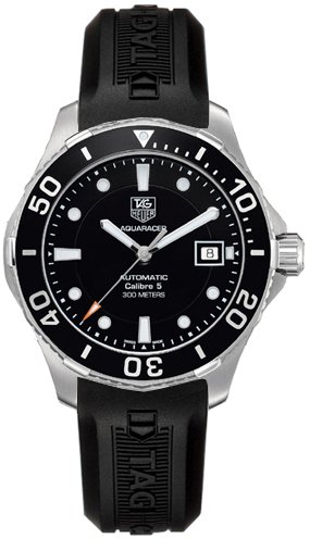 TAG Heuer Watches : WAN2110.FT8010 Automatic Date 300 Meter Water Resistant Aquaracer Men Watch