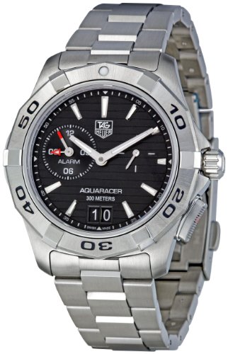 TAG Heuer Watches : WAP111Z.BA0831 Quartz Grande Date Alarm Aquaracer Men Watch