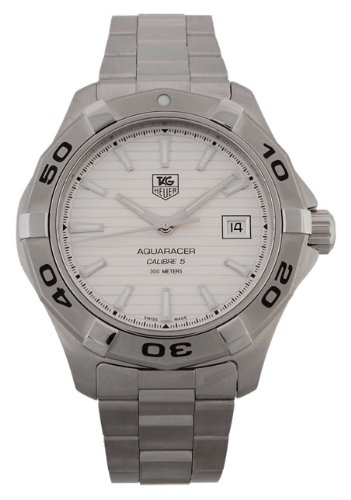 TAG Heuer Watches : WAP2011.BA0803 Automatic Silver Dial Stainless Steel Case And Bracelet Men Watch