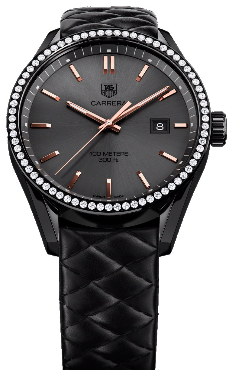 TAG Heuer Watches : WAR101B.FC6367 Quartz Cara Delevingne Special Edition Women Watch