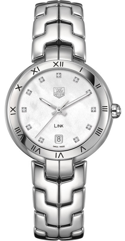 TAG Heuer Watches : WAT1315.BA0956 Quartz Diamond Dials Date Link Women Watch