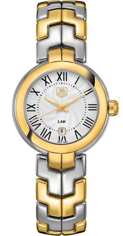 TAG Heuer Watches : WAT1452.BB0955 Quartz Roman Numeral Date Link Women Watch