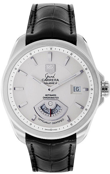 TAG Heuer Watches : WAV511B.FC6224 Automatic C.O.S.C Date Black Leather Men Watch