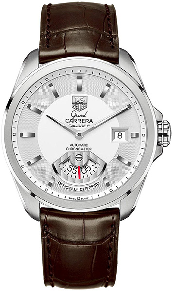 TAG Heuer Watches : WAV511B.FC6230 Automatic C.O.S.C Date Brown Leather Men Watch