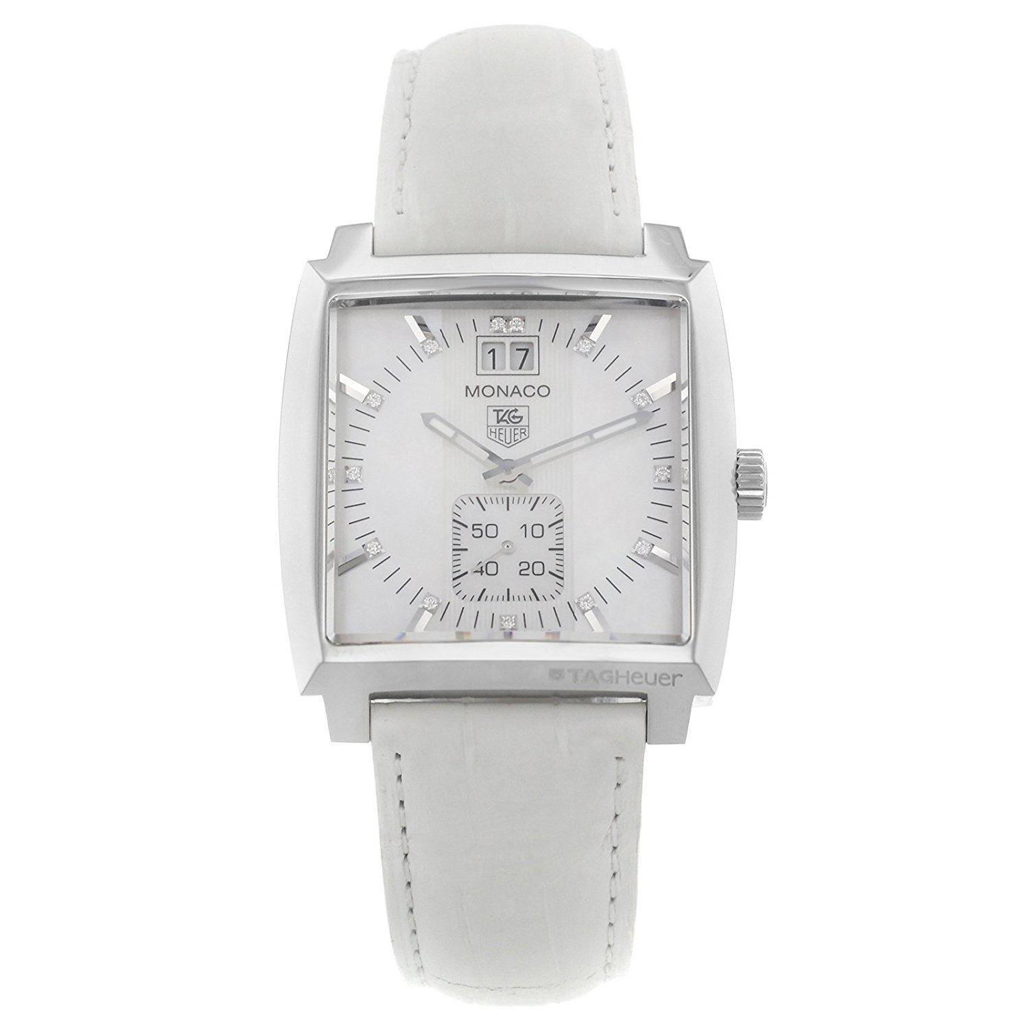 TAG Heuer Watches : WAW1318.FC6247 Mother Of Pearl Dial Stainless Steel Band Women Watch