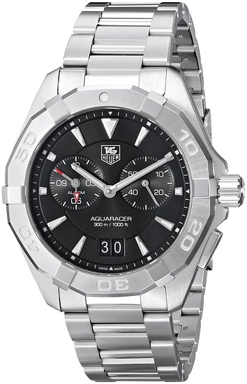 TAG Heuer Watches : WAY111Z.BA0928 Quartz Alarm Date Stainless Steel Men Watch