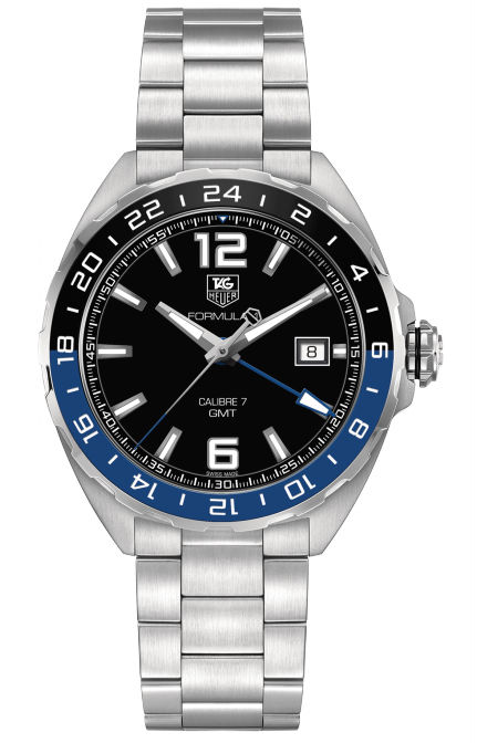 TAG Heuer Watches : WAZ211A.BA0875 Automatic Calibre 7 Analog Date Stainless Steel Men Watch