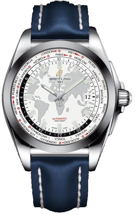 Breitling Watches : WB3510U0/A777-112X White Automatic Self Winding Men Watch