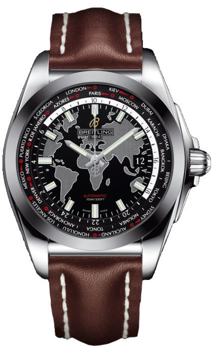 Breitling Watches : WB3510U4/BD94-437X Black Automatic Self Winding Men Watch