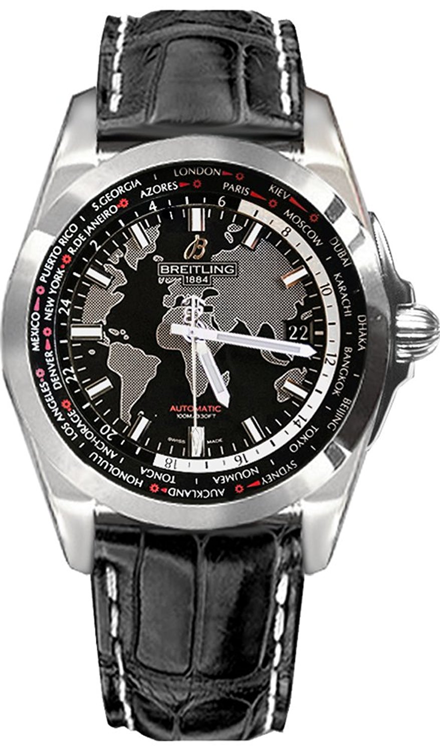 Breitling Watches : WB3510U4/BD94BKCD Swiss Automatic Dial Color