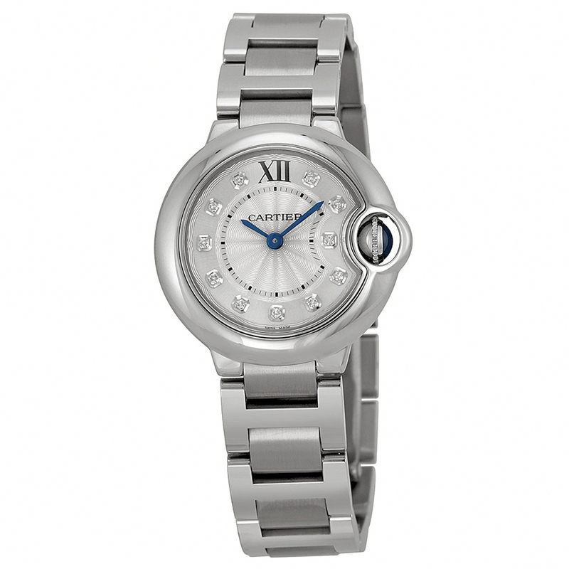 Cartier Watches : WE902073 Quartz Diamond Dial Stainless Steel Women Watch