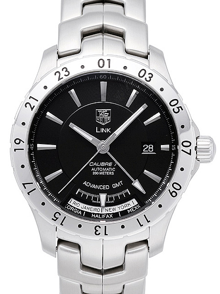 TAG Heuer Watches : WJ2010.BA0591 Automatic Advance GMT Stainless Steel Men Watch