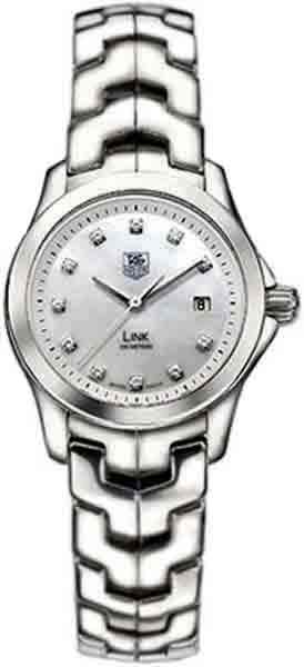 TAG Heuer Watches : WJF1317.BA0572 Quartz Mother of Pearl Diamond Dial Stainless Steel Women Watch