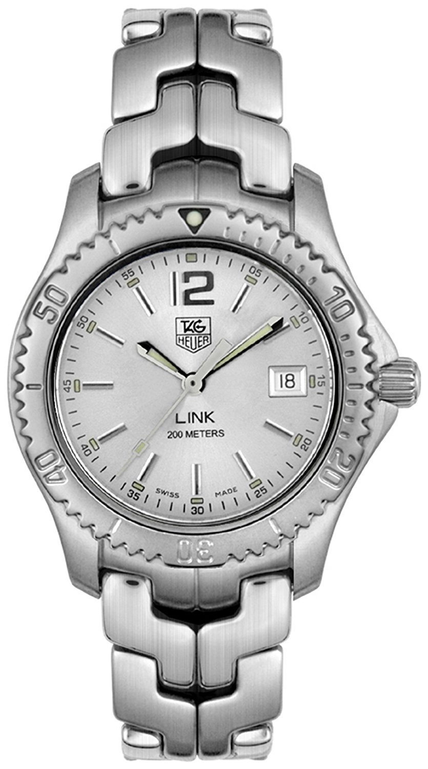 TAG Heuer Watches : WT1112.BA0550 Silver Dial Stainless Steel Band Men Watch