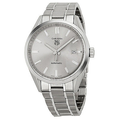 TAG Heuer Watches : WV211W.BA0787 Automatic Silver Dial Date Stainless Steel Men Watch