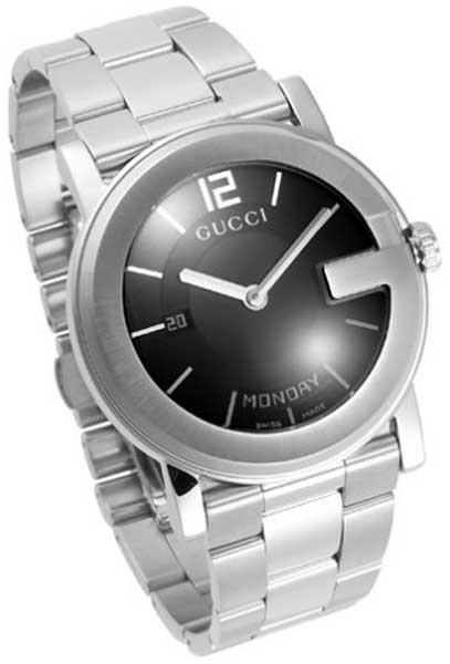 Gucci Watches : YA101305 101 G-Round Men Watch