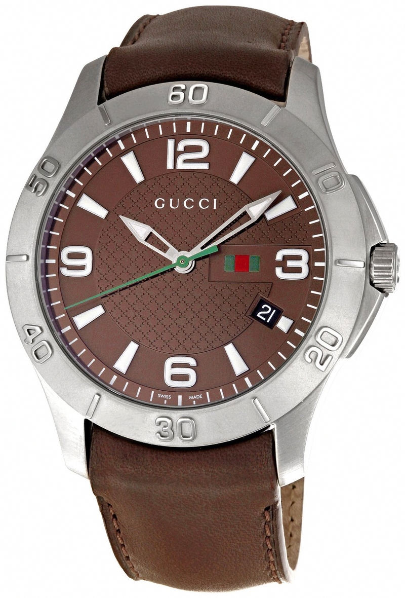 Gucci Watches : YA126219 Quartz Stainless Steel Men Watch