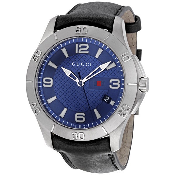 Gucci Watches : YA126220 Blue Quartz Men Watch