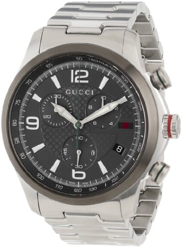 Gucci Watches : YA126238 Quartz Chronograph Date Stainless Steel Men Watch