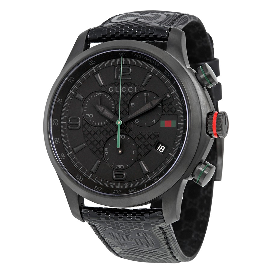 Gucci Watches : YA126244 Black Quartz Men Watch