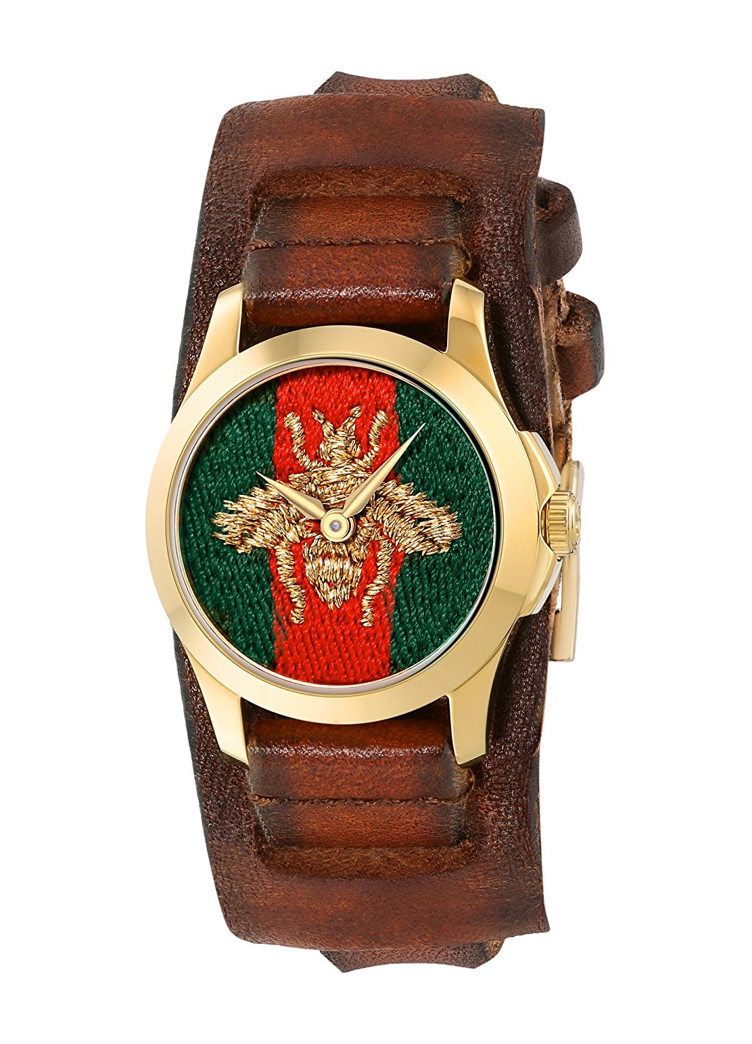 Gucci Watches : YA126547 Gold Dial Stainless Steel Men Watch