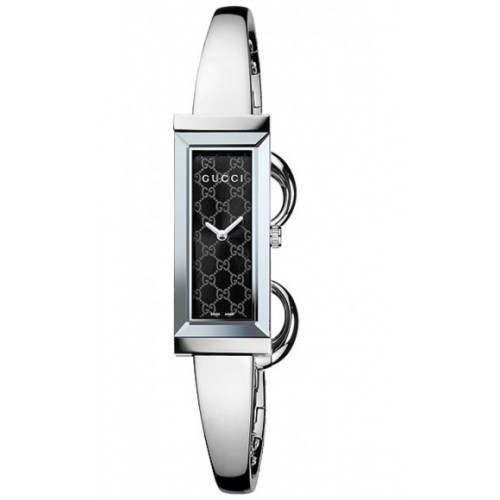 Gucci Watches : YA127512 Quartz Black Dial Stainless Steel Women Watch