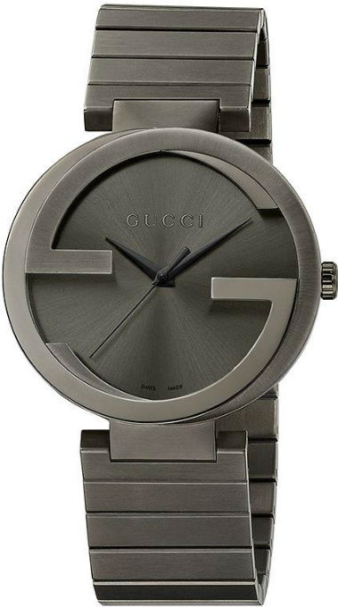 Gucci Watches : YA133210 Quartz Anthracite Gray Dial Stainless Steel Men Watch