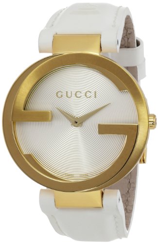 Gucci Watches : YA133313 Quartz Special Latin Grammy White Dial Leather Unisex Watch