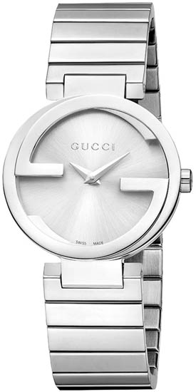 Gucci Watches : YA133503 Quartz Analog Silver Dial Stainless Steel Women Watch