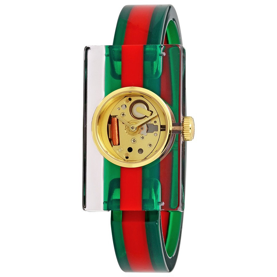 Gucci Watches : YA143501 Skeleton Quartz Women Watch